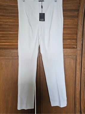 Lior Women's Cream Straight-Leg Dress Pants